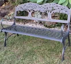 Fashion Cast Iron Bench - Double Tree Outdoor Furniture