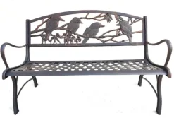 New Cast Iron Bench - Kookaburras Outdoor Furniture
