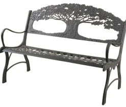 Online Cast Iron Bench - Tree Outdoor Furniture