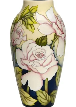 Clearance Moorcroft Bella Rosa Vase 200/8 - Ltd Ed 40 Moorcroft