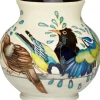 Sale Moorcroft Birdbath Vase 914/6 - Ltd Ed. 30 Moorcroft