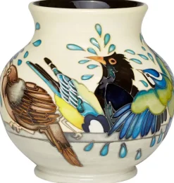 Sale Moorcroft Birdbath Vase 914/6 - Ltd Ed. 30 Moorcroft