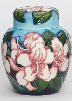 Hot Moorcroft Blackheath Rhododendron Ginger Jar 769/6 - **Trial** Moorcroft