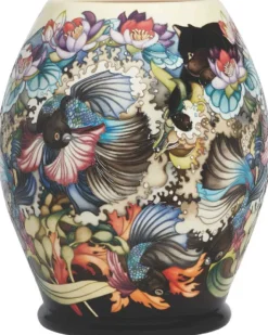Clearance Moorcroft Catch Me If You Can Vase 67/16 - Ltd Ed 5 Moorcroft