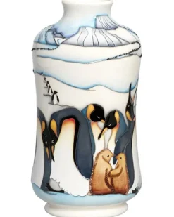 Sale Moorcroft Christmas 2024 Kings of Antartica Vase - Numbered Christmas | Moorcroft