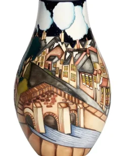 Discount Moorcroft Christmas 2024 Lights in the Stone Vase - Ltd Ed 10 Christmas | Moorcroft