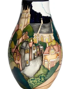 Discount Moorcroft Christmas 2024 Lights in the Stone Vase - Ltd Ed 10 Christmas | Moorcroft