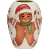 New Moorcroft Christmas Run as fast as you can Vase Christmas | Moorcroft