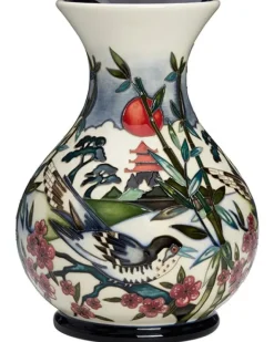 Fashion Moorcroft Land of the Rising Sun Vase M1/9 - Ltd Ed 15 Moorcroft