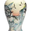 New Moorcroft Life on the Edge Vase 65/16 - Numbered Moorcroft