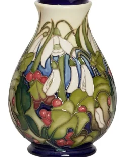 Clearance Moorcroft New Year Vase 7/5 - Ltd Ed 25 Moorcroft