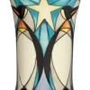 Fashion Moorcroft Penguin Frieze Vase 158/6 Moorcroft