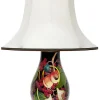 Discount Moorcroft Queens Choice L117/12 Lamp and Shade Moorcroft