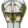 Outlet Moorcroft Twinflower Vase 65/4 - Numbered Moorcroft