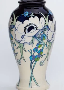 Discount Moorcroft White Splendour Vase 46/10 - Ltd Ed 25 Moorcroft