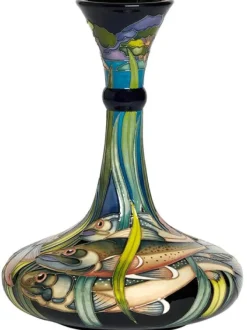 Fashion Moorcroft Windermere Charr Vase 100/9 - Ltd Ed 20 Moorcroft