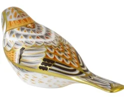 New Royal Crown Derby Brambling Paperweight Royal Crown Derby