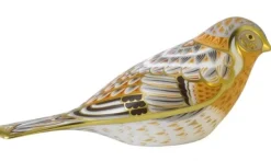 New Royal Crown Derby Brambling Paperweight Royal Crown Derby