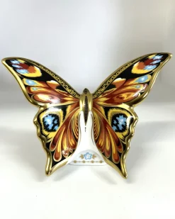 Online Royal Crown Derby Peacock Butterfly Paperweight - Guild Members Exclusive Piece Royal Crown Derby