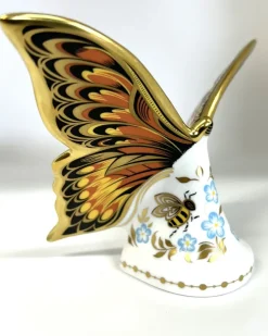 Online Royal Crown Derby Peacock Butterfly Paperweight - Guild Members Exclusive Piece Royal Crown Derby