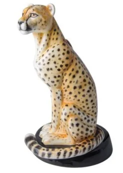 Hot Royal Crown Derby Prestige African Cheetah Ltd 100 Pottery-Porcelain-China | Royal Crown Derby