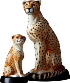 Hot Royal Crown Derby Prestige African Cheetah Ltd 100 Pottery-Porcelain-China | Royal Crown Derby
