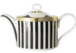 Hot Royal Crown Derby Satori Black Teapot Royal Crown Derby | Pottery-Porcelain-China