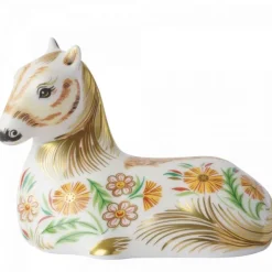 Fashion Royal Crown Derby Summer Meadow Foal Paperweight Royal Crown Derby
