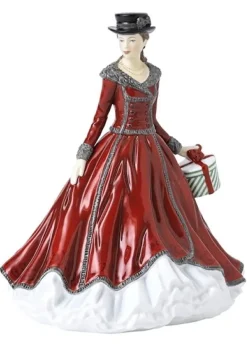 Outlet Royal Doulton 2021 Celebrate the Season - Annual Christmas Day Figurine of the Year HN5940 *LAST ONE Christmas | Pottery-Porcelain-China