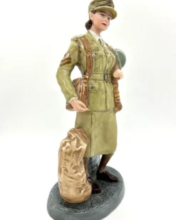 Outlet Royal Doulton Auxiliary Territorial Service Figurine HN4495 - Ltd Ed 2500 Pottery-Porcelain-China