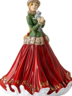 Online Royal Doulton Christmas Treat 2020 Annual Christmas Day Figurine of the Year HN5930 Christmas | Pottery-Porcelain-China