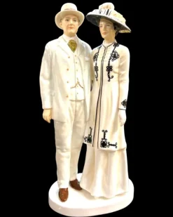 Fashion Royal Doulton Downton Abbey Lord & Lady Grantham Figurine HN5842 - Ltd Ed 1200 Pottery-Porcelain-China