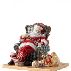 Hot Royal Doulton Restful Moment 2021 Annual Father Christmas Figurine of the Year - HN5942 - LAST ONE Christmas | Pottery-Porcelain-China