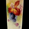 Outlet Royal Worcester Blackberries Cylinder Vase - Signed T. Bishop Pottery-Porcelain-China