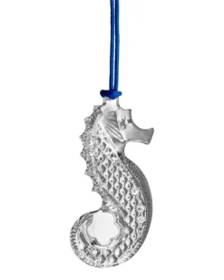 Fashion Waterford 2024 Christmas Crystal Seahorse Ornament Christmas