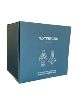 Online Waterford 2024 Christmas Golden Ornaments - Toys Spaceman & Rocket Set of 2 Christmas