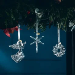 Outlet Waterford Crystal 2022 Annual Christmas Angel Ornament Christmas