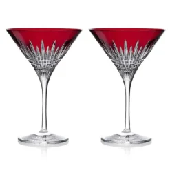 Discount Waterford Crystal 2024 New Year Celebration Martini Red-Set of 2 Christmas