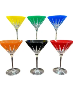 Outlet Waterford Crystal 2025 New Year Fireworks Martini Assorted - Set of 6 Christmas