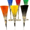 Online Waterford Crystal 2025 New Year Fireworks Flutes Assorted - Set of 6 Christmas