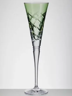 Outlet Waterford Crystal 2023 Winter Wonders Mistletoe Color Flute - Ltd Ed Christmas