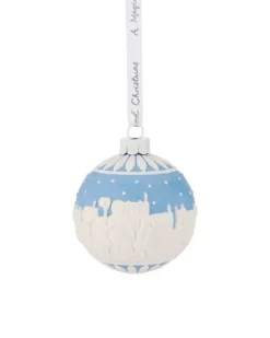 Hot Wedgwood 2022 Christmas Village Bauble Ornament Christmas