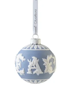 Hot Wedgwood 2022 Peace Bauble Ornament - Last One Christmas