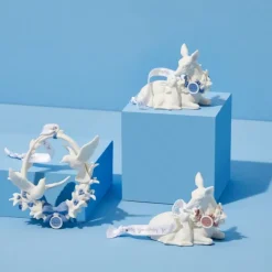 Discount Wedgwood Christmas 2023 Baby's First Ornament Blue Christmas